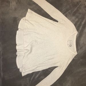 Free People waffle shirt